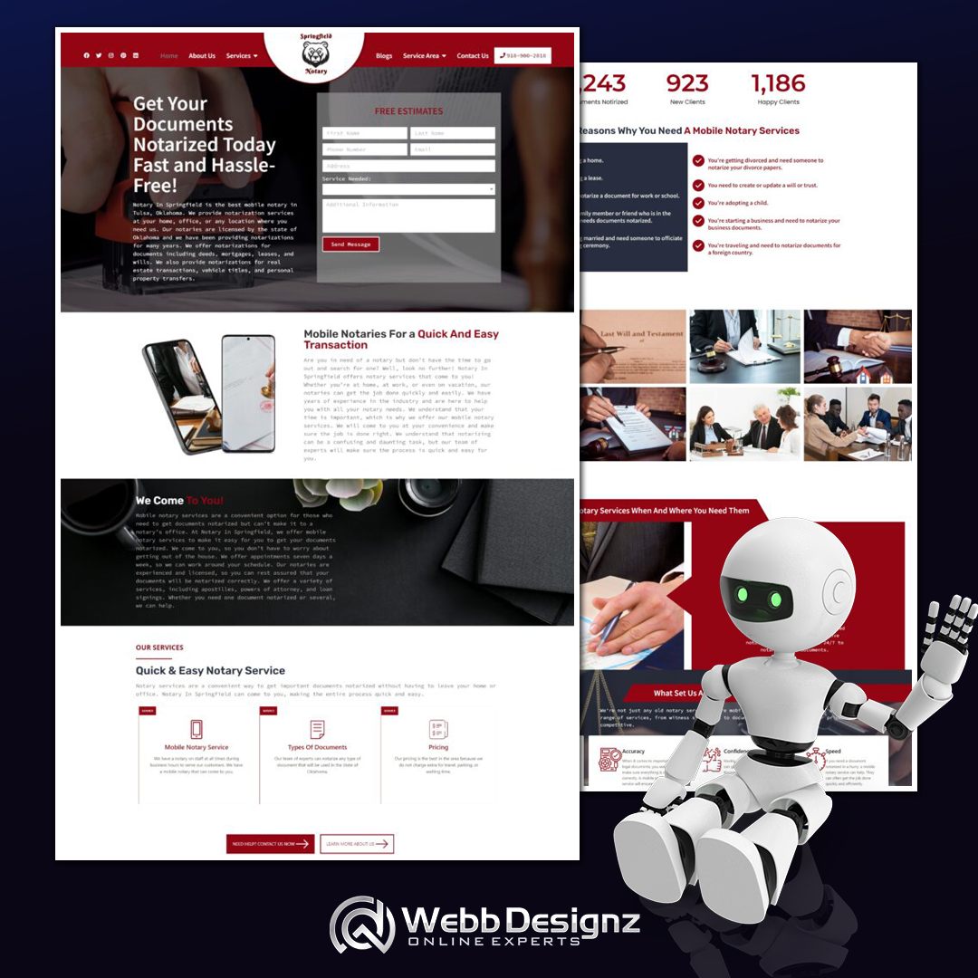 business website design in Tulsa